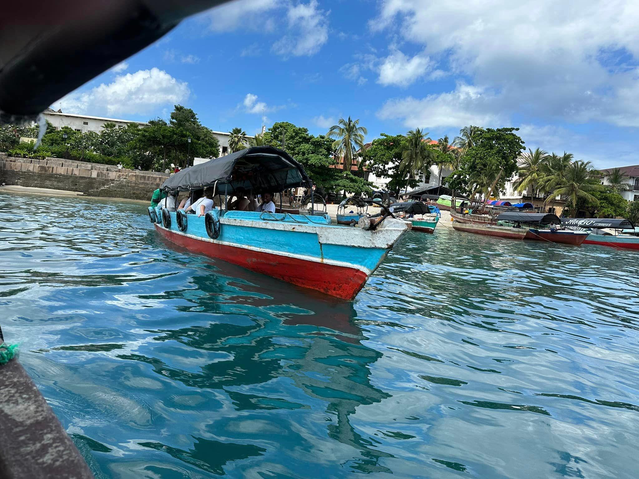 Boat in Tanzania