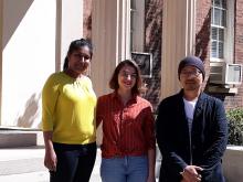 Sabnam Ghosh, Meltem Safak, and Kihoon Kim 2019 Outstanding Teaching Award Winners