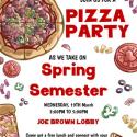 Pizza Party Flier